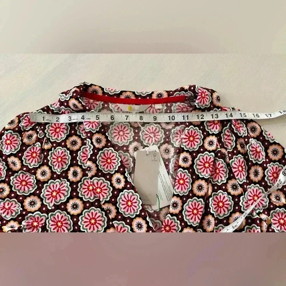 Boden Women’s Jersey Faux Wrap Dress 60’s Floral Print NWT SZ 10 - Picture 6 of 10